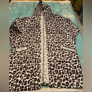 Leopard Print Thin Jacket